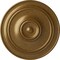 Ekena Millwork Small Classic Ceiling Medallion (Fits Canopies up to 10"), 40 1/4"OD x 3 1/8"P, Pale Gold CM40CLPAS - alternate 1